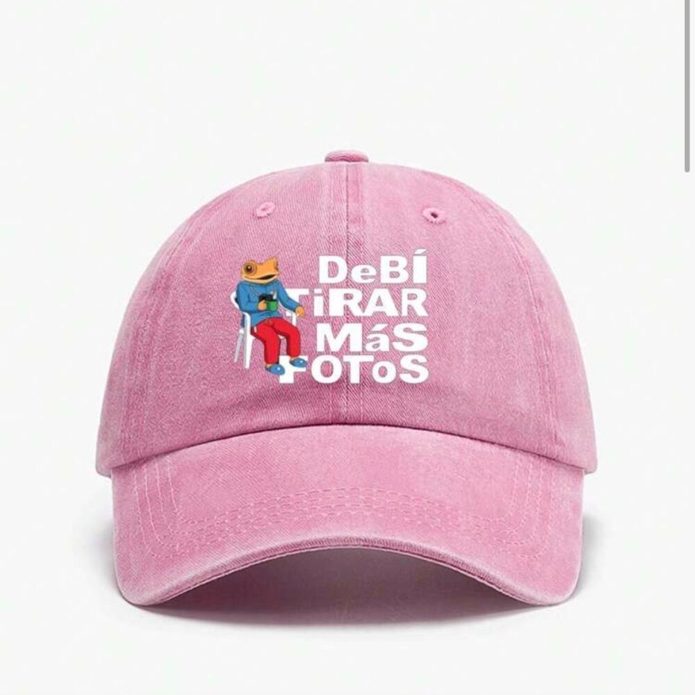 DeBí TiRAR Más FoTos Frog Hat – Funny Latin Meme Baseball Cap – Adjustable